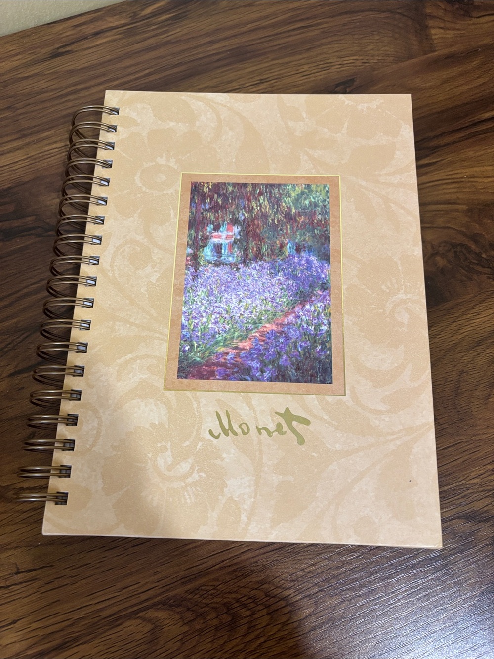 The Artists Garden Watercolor Hardcover Spiral Bound Lined Journal CR Gibson